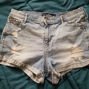 Hollister jean shorts